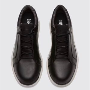 NWOB CAMPER “NIXIE” Women’s black leather casual sneaker. Size 40/US 9